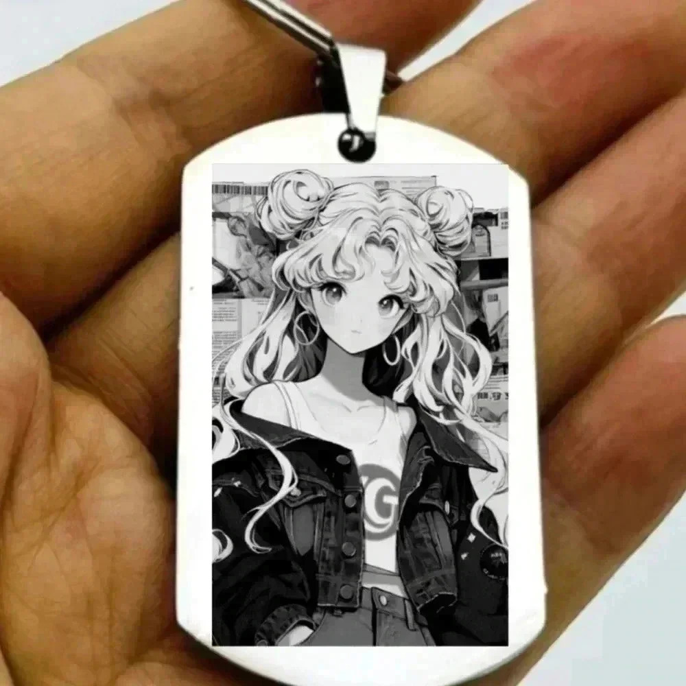 Sailor moon hot sexy fashion keychain
